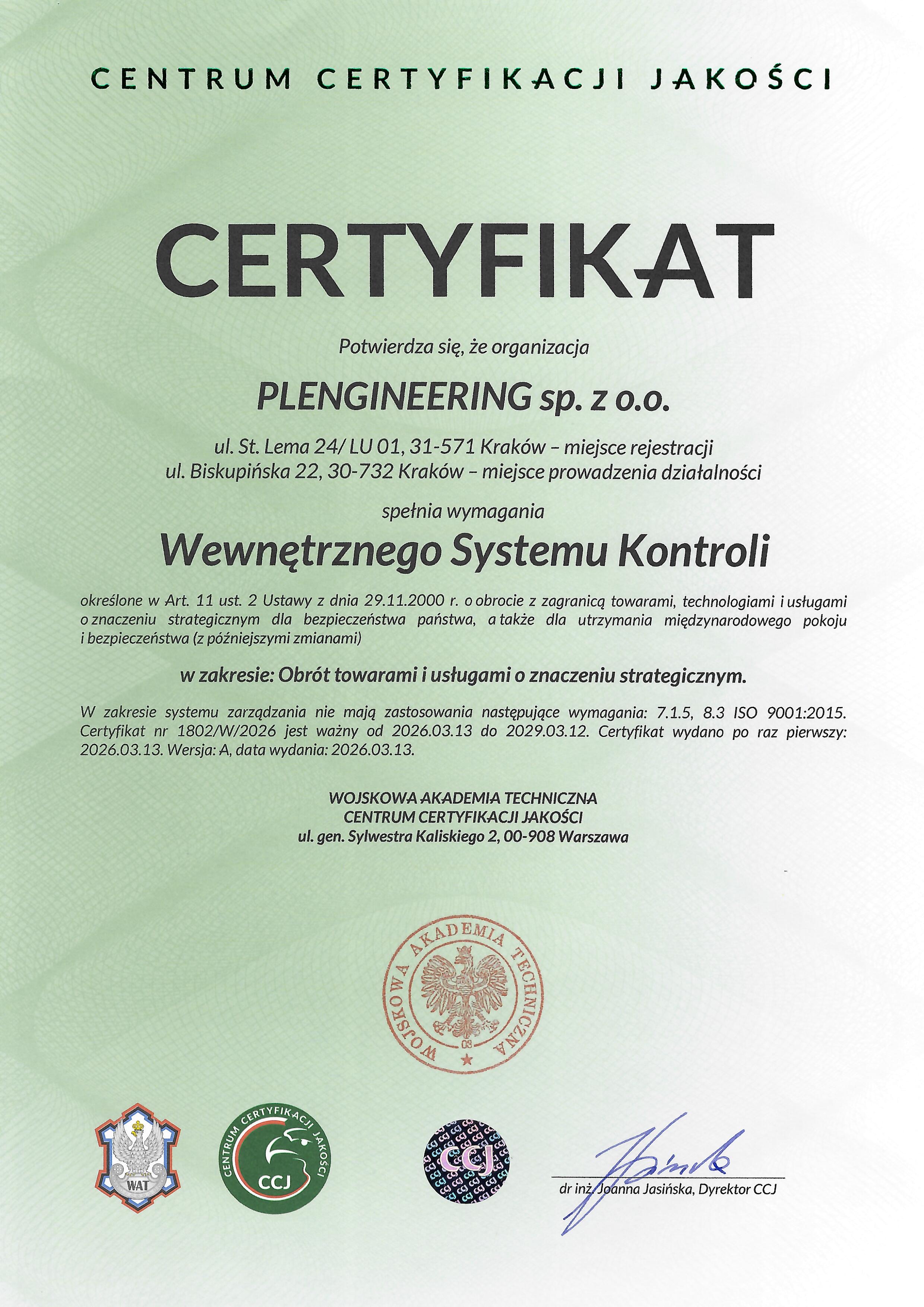 Certificate 2